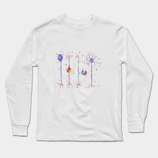 Four types of neurons Long Sleeve T-Shirt